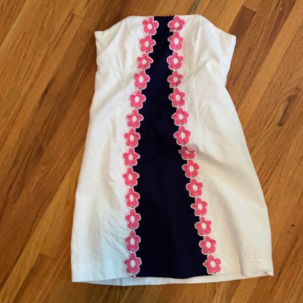 Lilly Pulitzer strapless dress